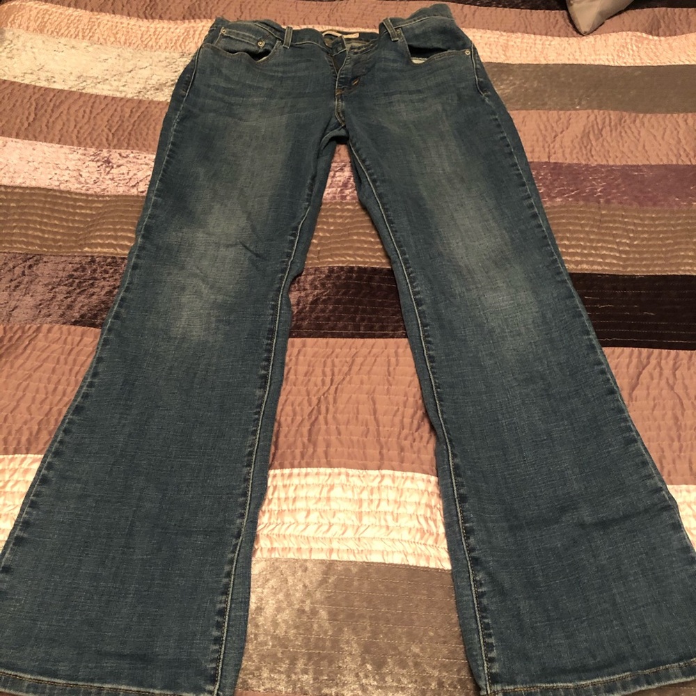 2 Ladies Levi’s 515 boot cut jeans size 10-worn 1x